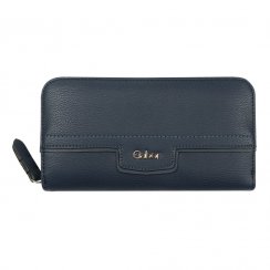 Gabriella long wallet dark blue