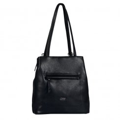 Mina shopper/backpack black