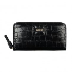 Livia wallet croco black