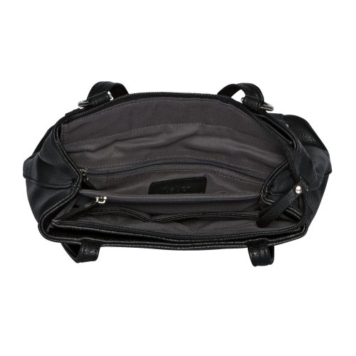 Mina 2v1 shopper/backpack black