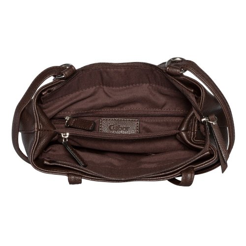Mina 2v1 shopper/backpack dark brown