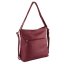 Gabriella 2v1 hobobag/backpack dark red