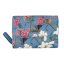 Granada Fleur flap wallet blue