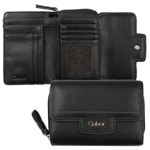 Gabriella flap wallet black
